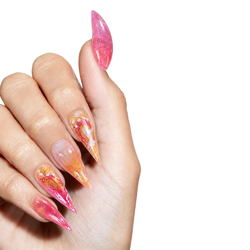 Nail Art Queen - 중세 여왕 세르세이 네일 아트 팁
