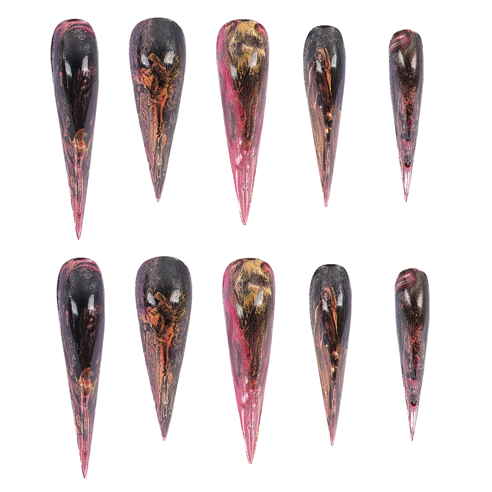 Nail Art Queen - 판타지아 중세 여왕 레니라 가짜 손톱