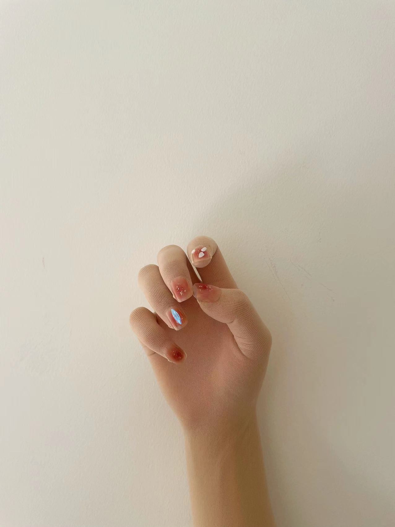 Nail Art Queen - 1 쌍 만찬 얇은 통기성 남성