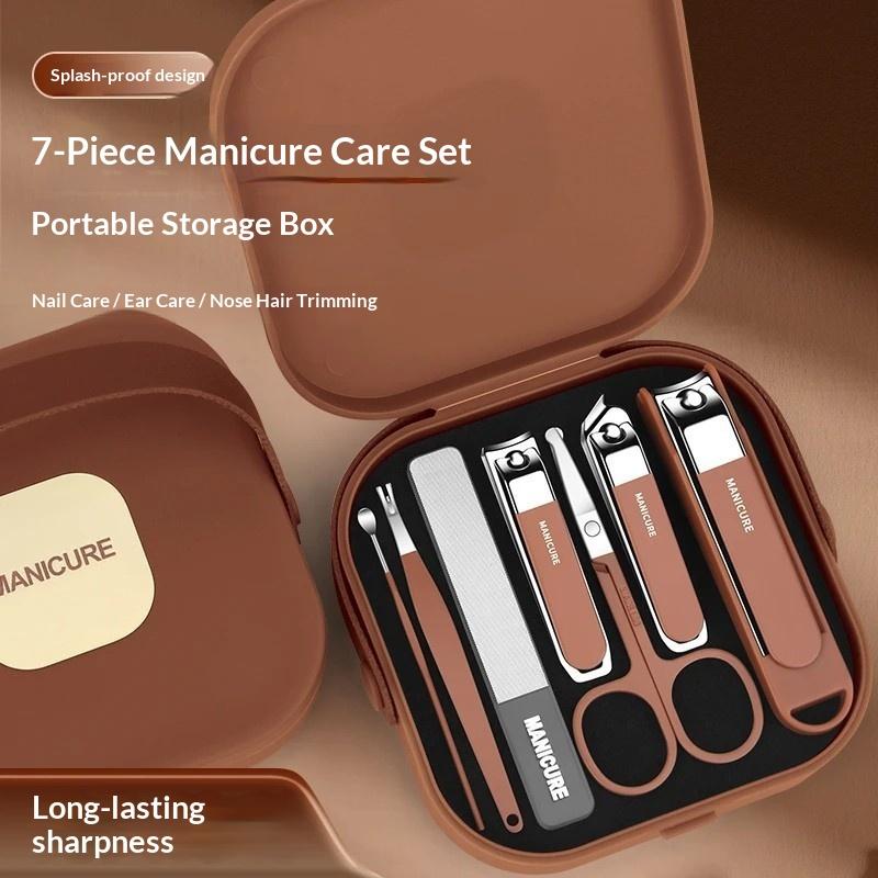 Nail Art For Men - 7/8종 네일아트 도구 세트, 네일 커팅