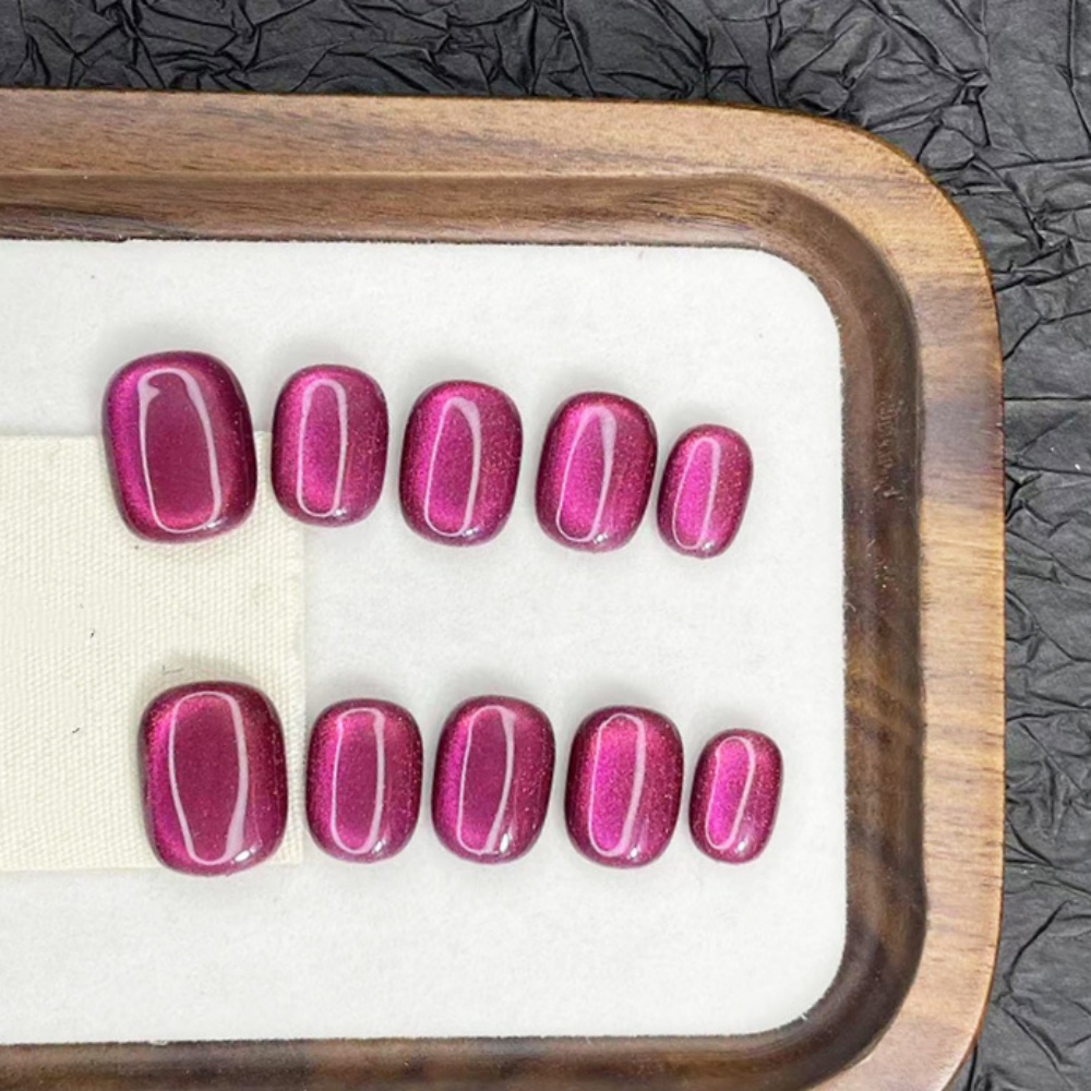 10개입 웨어러블 여름 핸드메이드 프레스온 네일 세트  - Nail Art Emerald 리뷰 및 가격