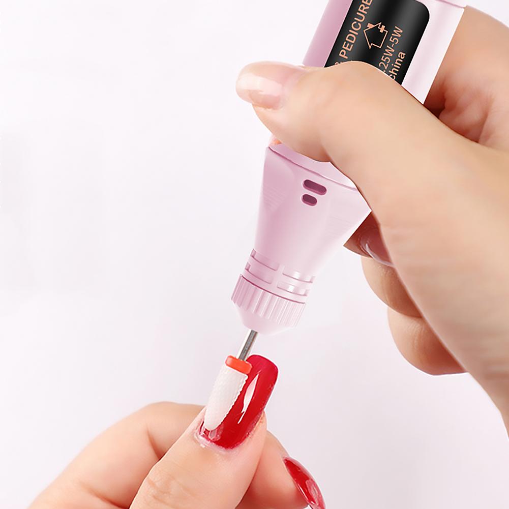 휴대용 전동 네일 드릴 펜 USB 미니 전동 파일 샌더 - Nail Art Full Color 리뷰 및 가격