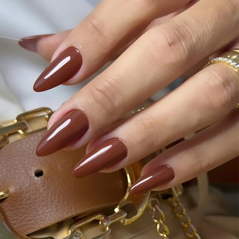 24개 솔리드 컬러 인조 손톱 세트 착용 가능한 레드  - Nail Art Full Color 리뷰 및 가격