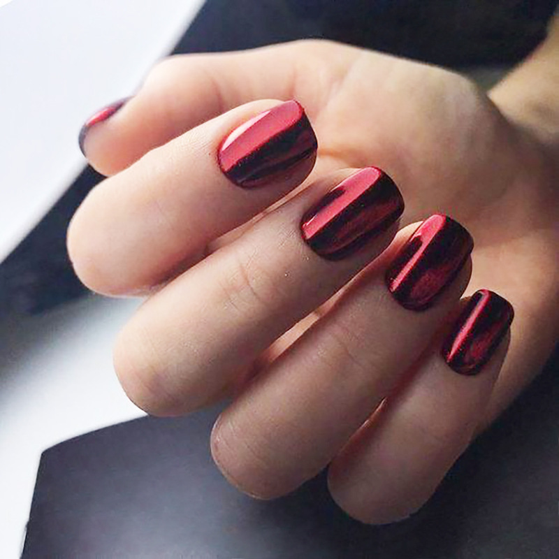 24개 단색 풀커버 네일 팁 블랙 숏 스퀘어 프레스온  - Nail Art Full Color 리뷰 및 가격