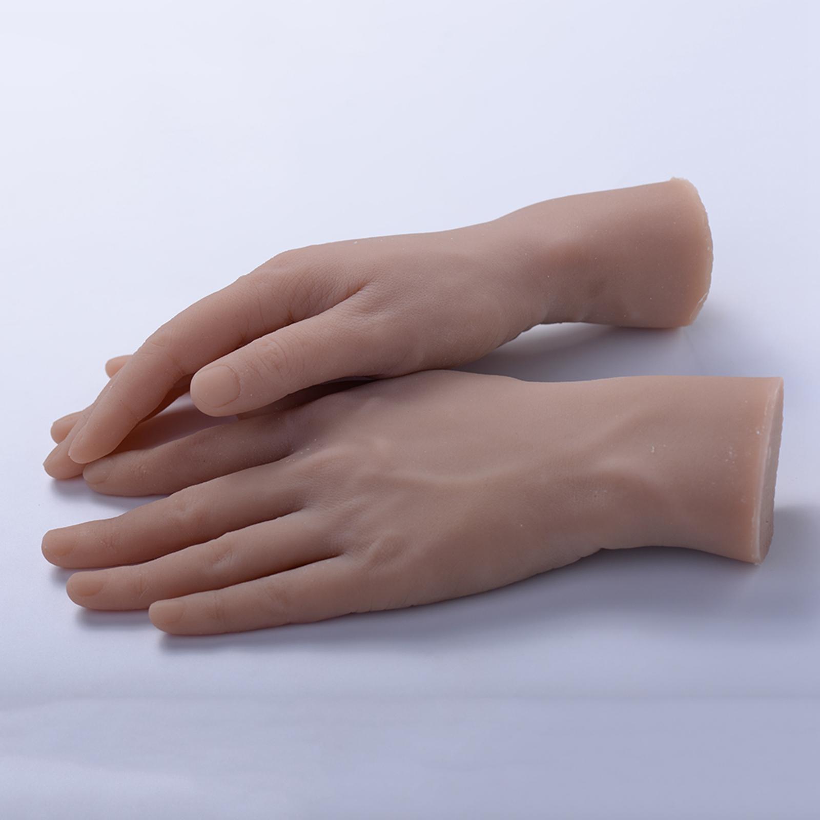 남성용 실리콘 마네킹 손, 할로윈 무대, 네일아트, 타 - Nail Art For Men 리뷰 및 가격